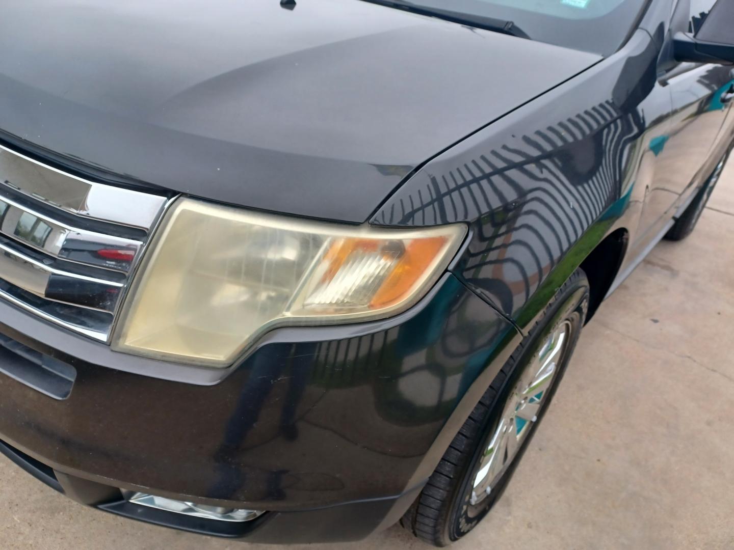 2007 GRAY /BLACK Ford Edge SEL FWD (2FMDK38C47B) with an 3.5L V6 DOHC 24V engine, 6-Speed Automatic Overdrive transmission, located at 2001 E. Lancaster, Ft. Worth, 76103, (817) 336-7000, 32.746181, -97.301018 - Photo#4